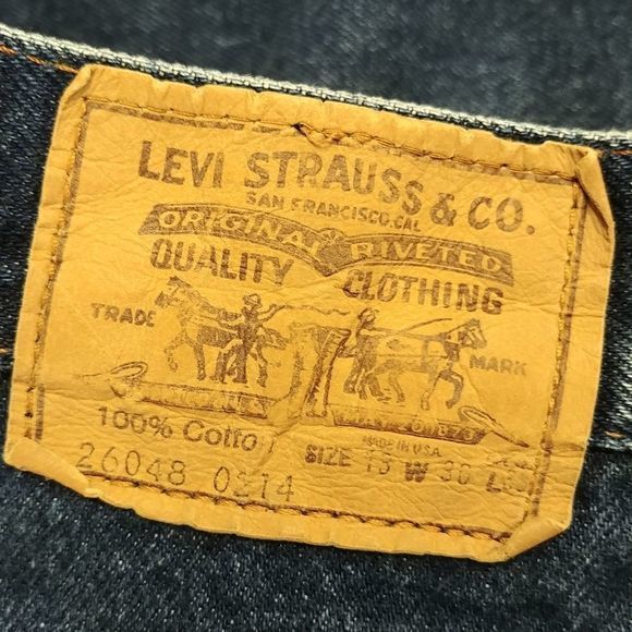 Vintage Levi's Orange Tab High Waist Jeans - Picture 6 of 9